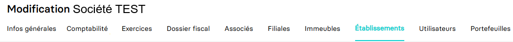 Aperçu sélection menu établissemenyt